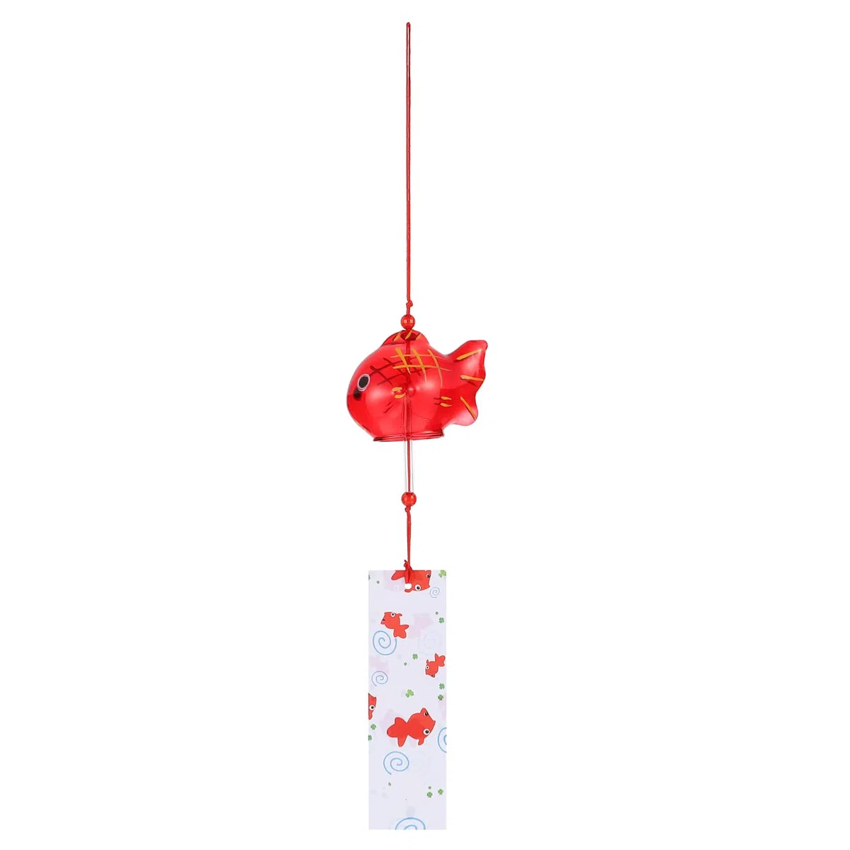 Giapponese Campanelli Eolici Campane a di Vetro Giapponese Pesci Rossi Edo Furin Campanelli a in Vetro Campane Suncatcher Fiore Carillon Fatti a Mano Regali di