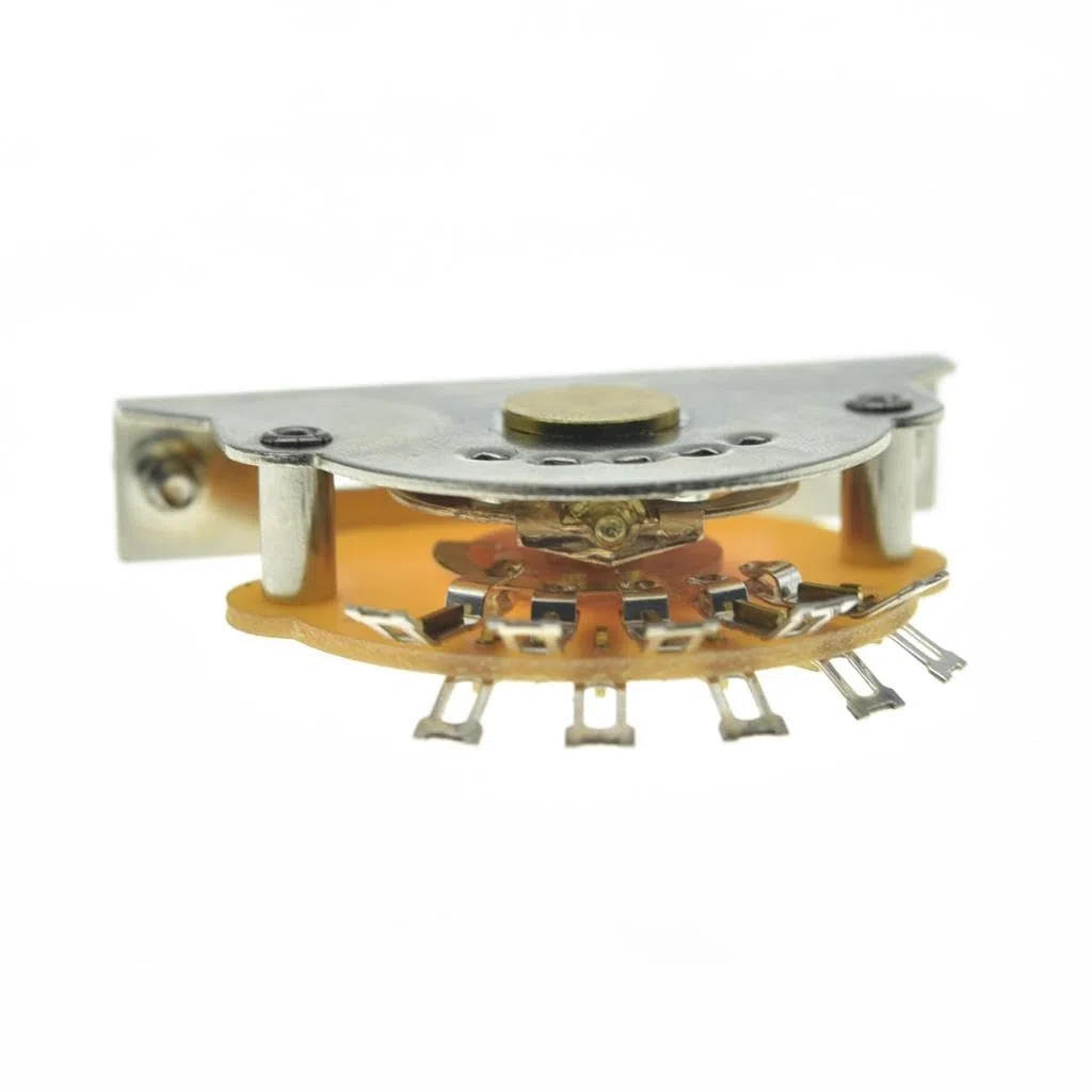 Dopro 4-way Chitarra Lama Interruttore Pickup Selettore Interruttore per ST/Tele/Chitarre Elettriche 3 Punte Top Hat