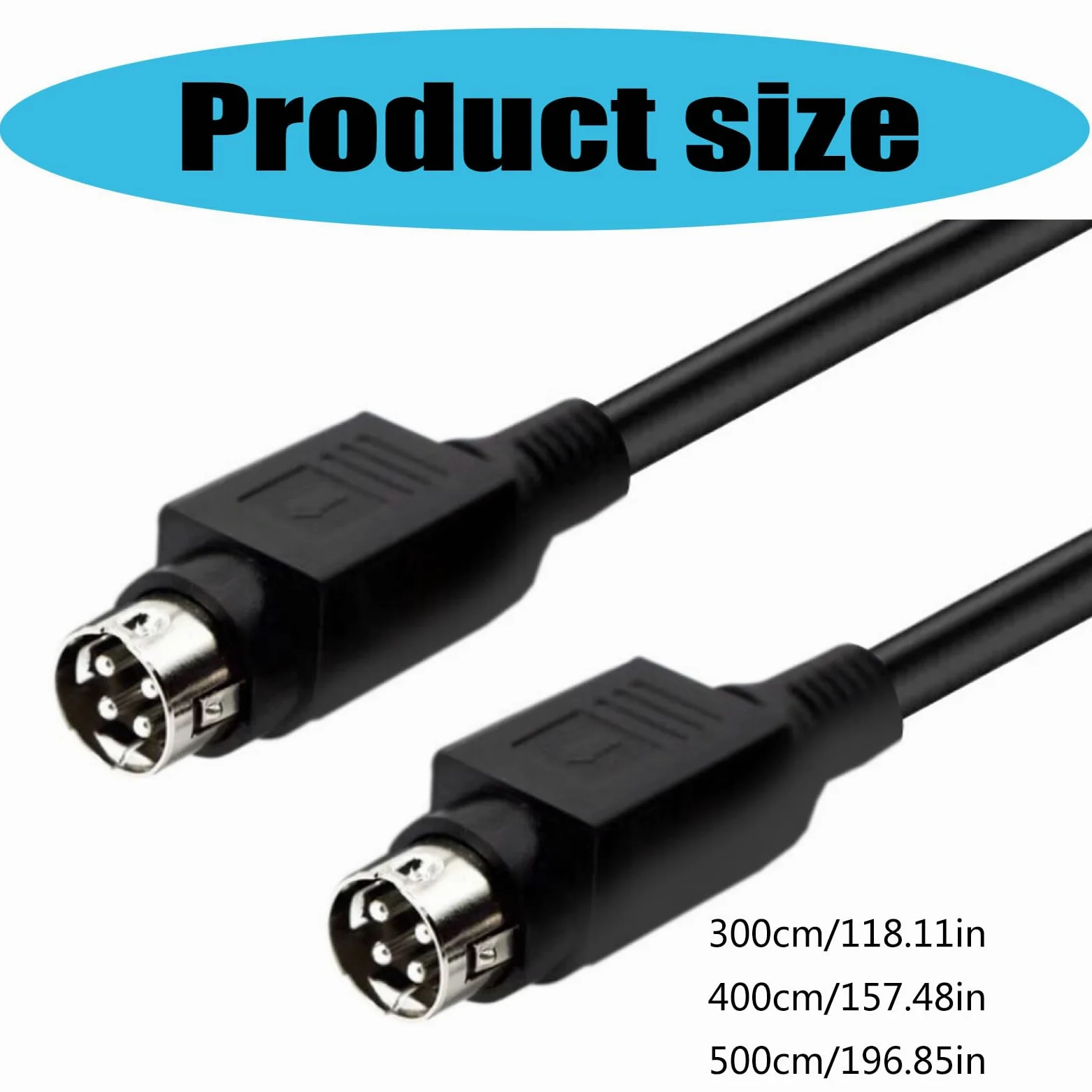 Professionale 4Pin DIN Altoparlanti Cavo per Altoparlanti R1700BT R1600TIII Cavo per Trasmissione Segnali Superiore