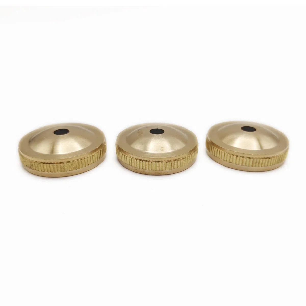 Ricambi per Trombone a 3 Valvole Tuba, Manopole in Ottone, Copri Pistoni, Accessori in Rame per Musicisti, Strumenti a Fiato, Tappi Inferiori