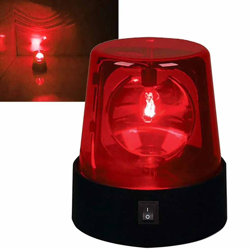LED Strobe Light, Disco Party Lampada Rotante DJ Lampeggiante Stage Lights Polizia Auto Sirena Strobe Light con Interruttore di Controllo per DJ Show Bar