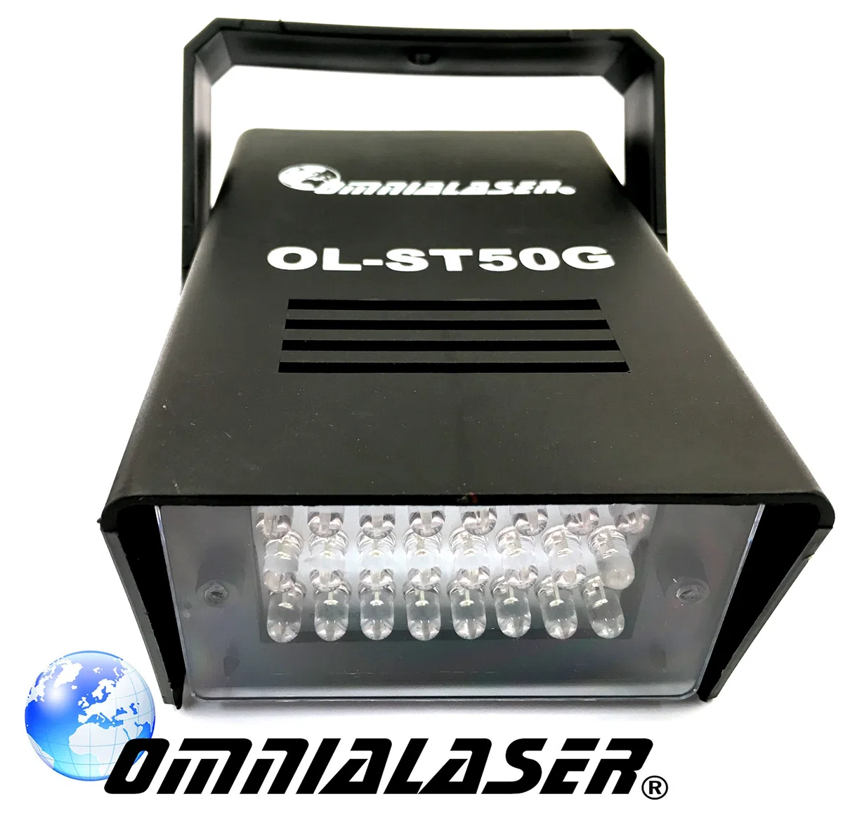 OL-ST50G Effetto Luce Strobo Lampada Stroboscopica LED, Verde
