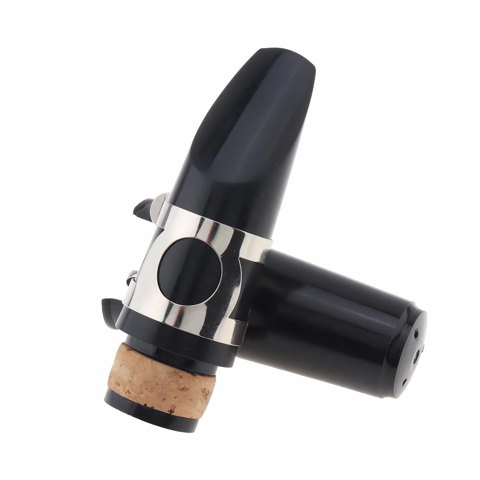 Kit bocchino per clarinetto, include bocchino per clarinetto, legatura per clarinetto, tappo in plastica, ance per clarinetto in Sib forza 2,5, cuscini di ricambio per strumenti musicali