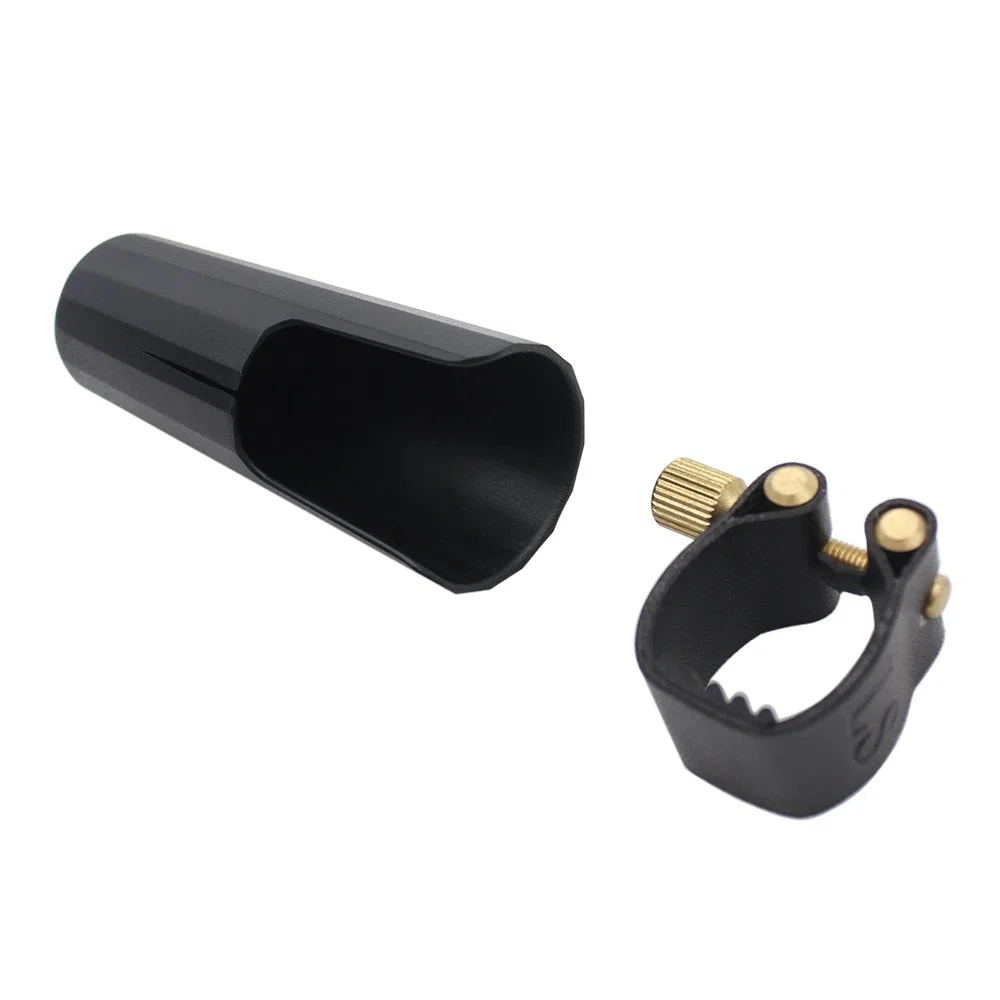tappo professionale per il bocchino del clarinetto e legatura per il fissaggio del clarinetto