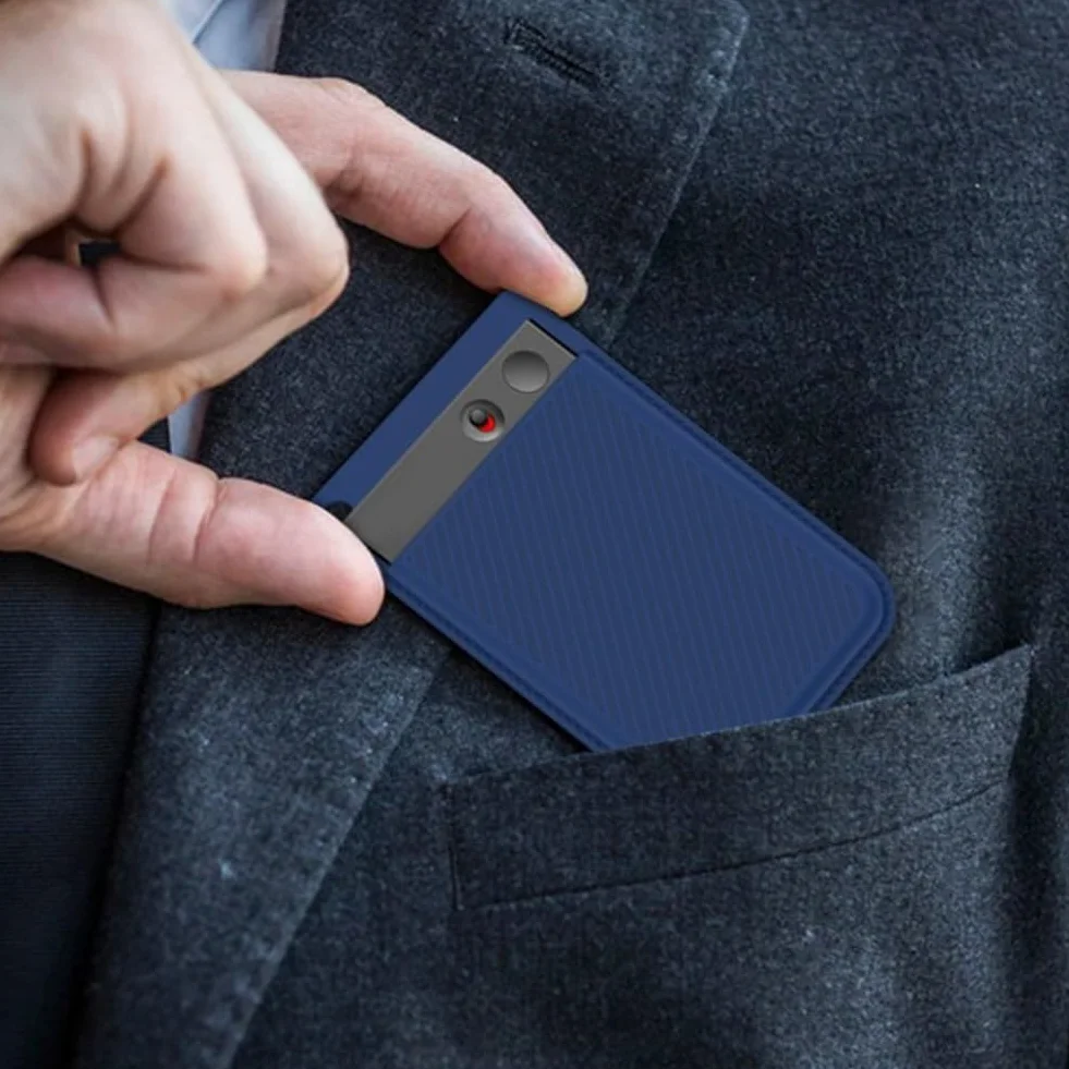 Custodia protettiva per registratore, custodia per registratore vocale portatile, compatibile con registratore audio NOTE AI (nero)