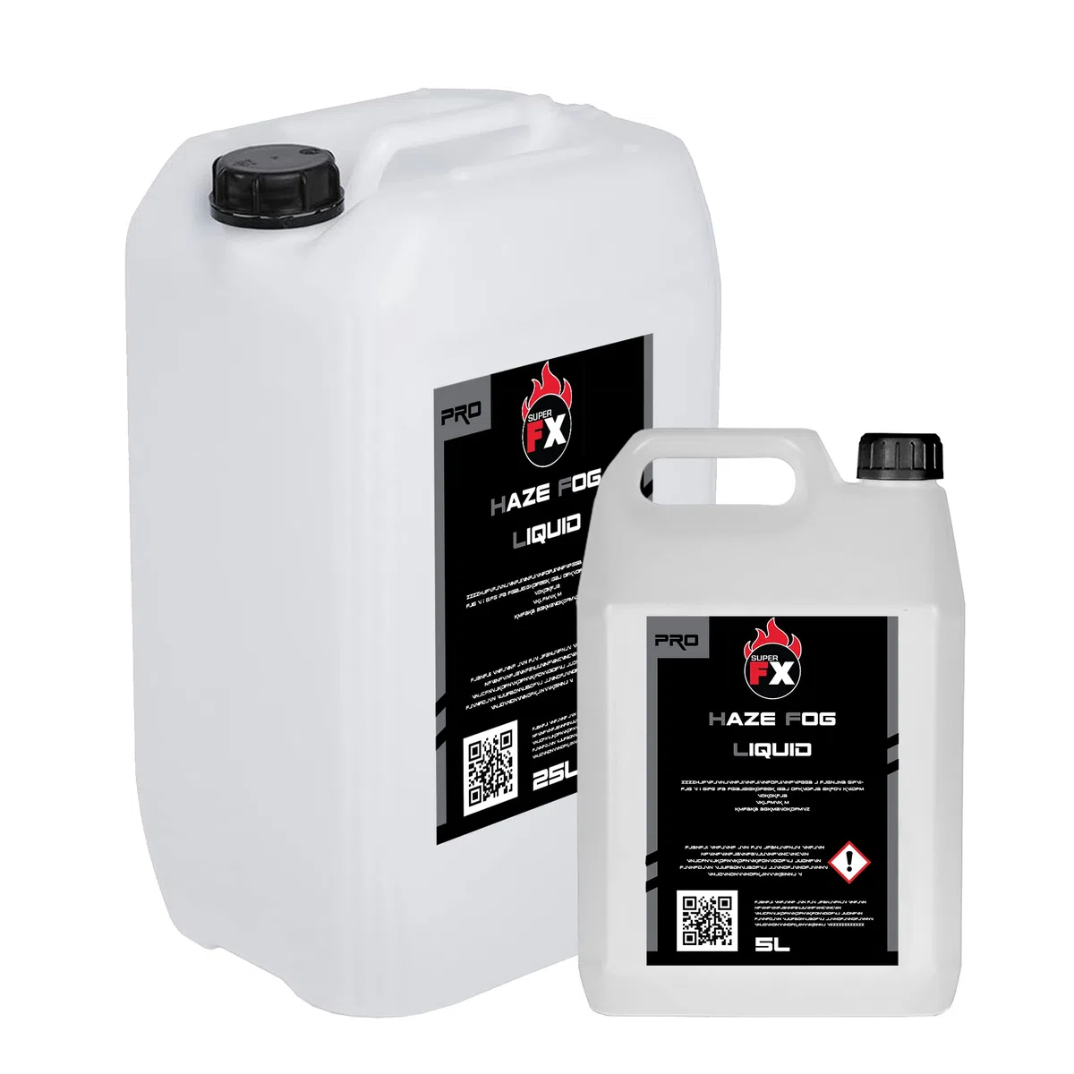 Liquido per macchine del fumo professionali effetto NEBBIA (HAZE) (5L)