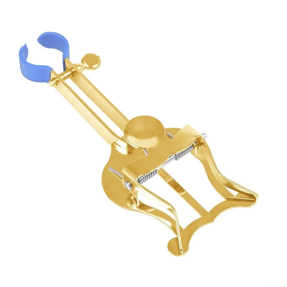 Leggio per tromba da marcia per concerti in metallo leggero per musicisti (oro)