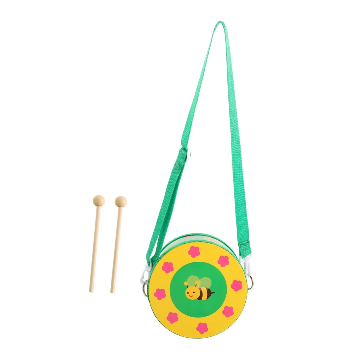 Tamburo A Mano in Legno Per Bambini E Bambine Strumento Musicale Educativo Percussioni Prescolari Per Bambini Piccoli
