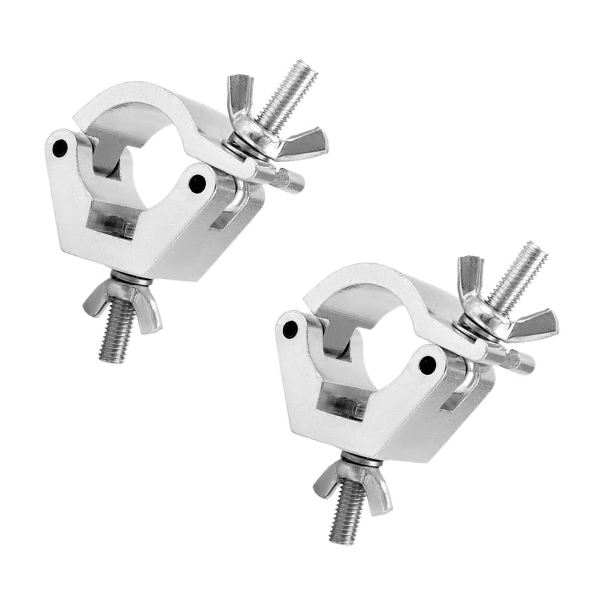 2 pezzi Ganci per tralicci, Morsetti, Morsetti per tralicci, Morsetto per Traliccio, 30-35 mm, Ganci Tralicci Luci Uso,Truss Clamp,ganci per clip da palco per altoparlanti o accessori di illuminazione
