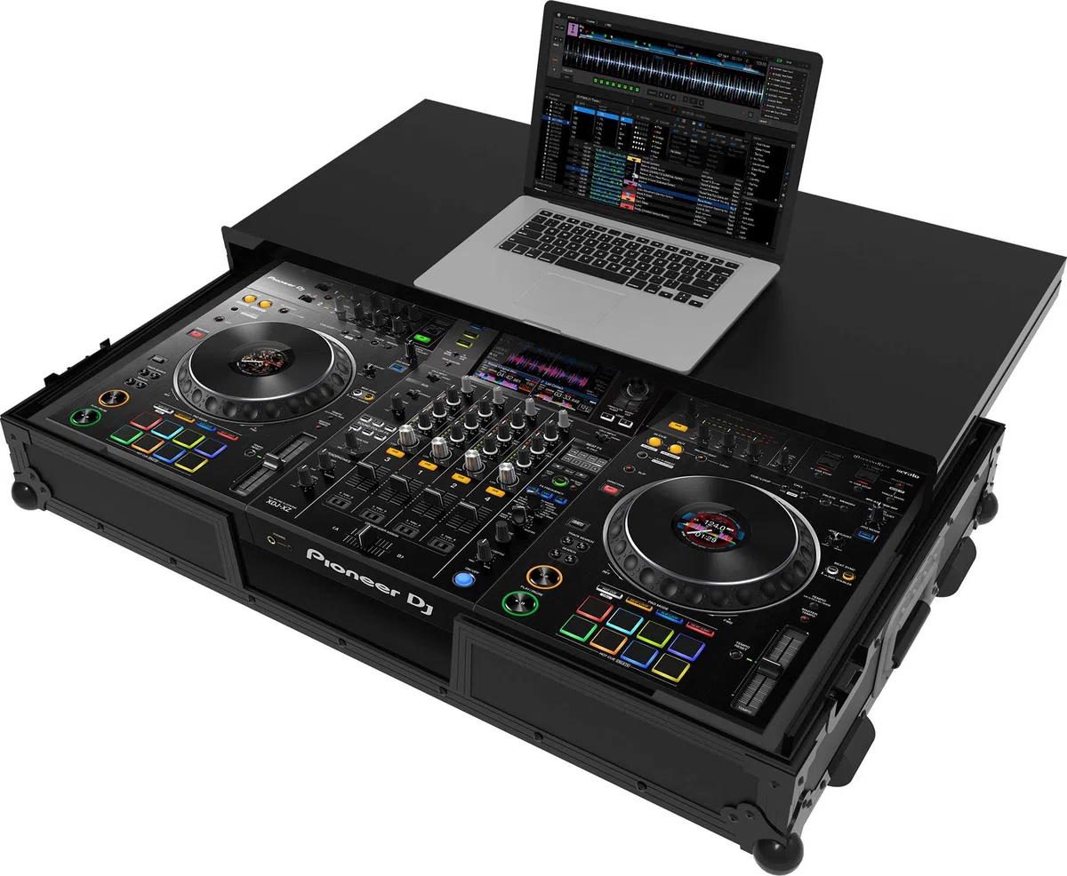 Zomo P-XDJ-XZ NSE Plus - Flightcase per 1 controller Pioneer XDJ-XZ DJ - incluso ripiano per computer portatile