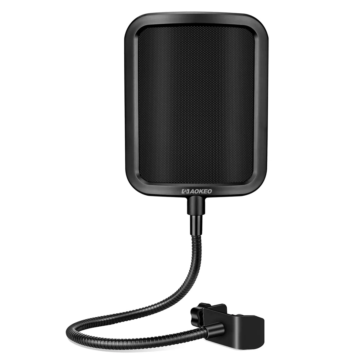 Aokeo - Maschera per microfono professionale Pop Filter Shield per Blue Yeti, Snowball, HyperX QuadCast e qualsiasi altro microfono