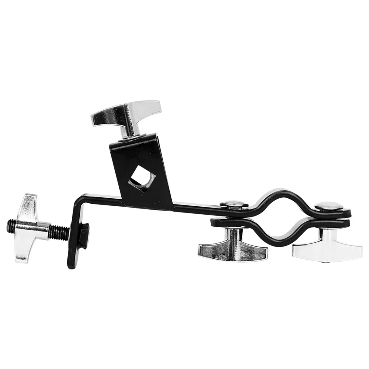 Cowbell Percussione Supporto Morsetto Regolabile Cowbell MountIng Staffa Morsetto Tamburello Tamburello Clip di Facile installazione