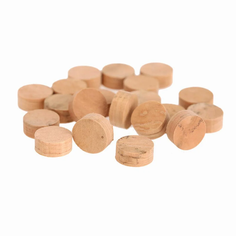 Naroote 20 Pezzi di Tappetini in Sughero per Tromba, Riparazione di Cuscinetti in Sughero, 9,5 mm, Marrone, Classico, Cork, B♭