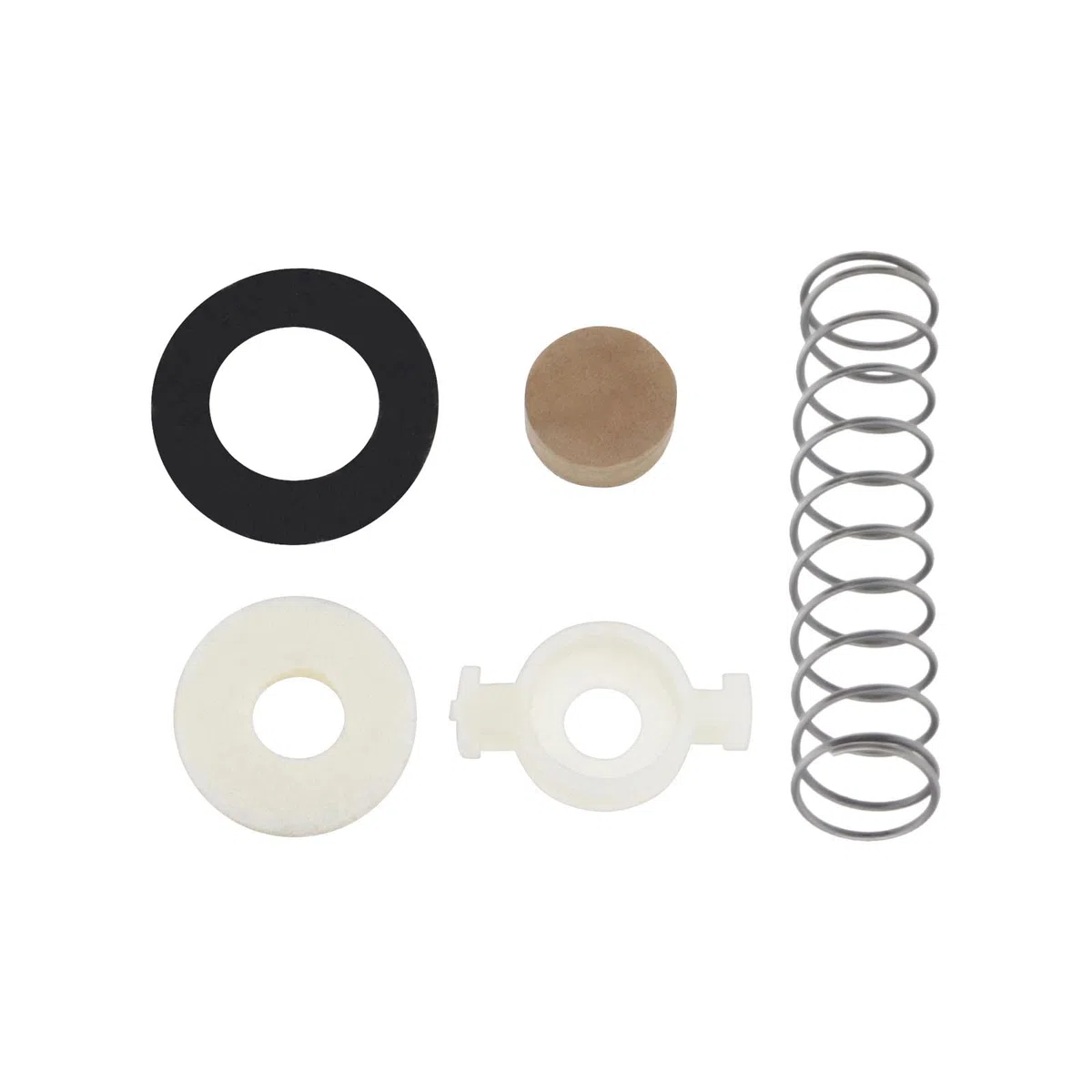 28 Kit di Riparazione Tromba Parti di Manutenzione Strumenti in Ottone Molla di Valvola Tromba Rondelle in Feltro Tampone in Sughero Pistone per Tromba/Corno Tasca in Sib