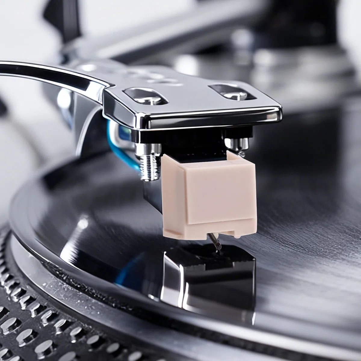 2pz Ricambio Puntine per Giradischi per Audio-Technica, Stilo Diamantato con Spazzola Compatibile con Audio-Technica AT-LP60X AT-LP60XBT AT3600L AT-LP2D-USB AT-PL300 e Altro Ancora