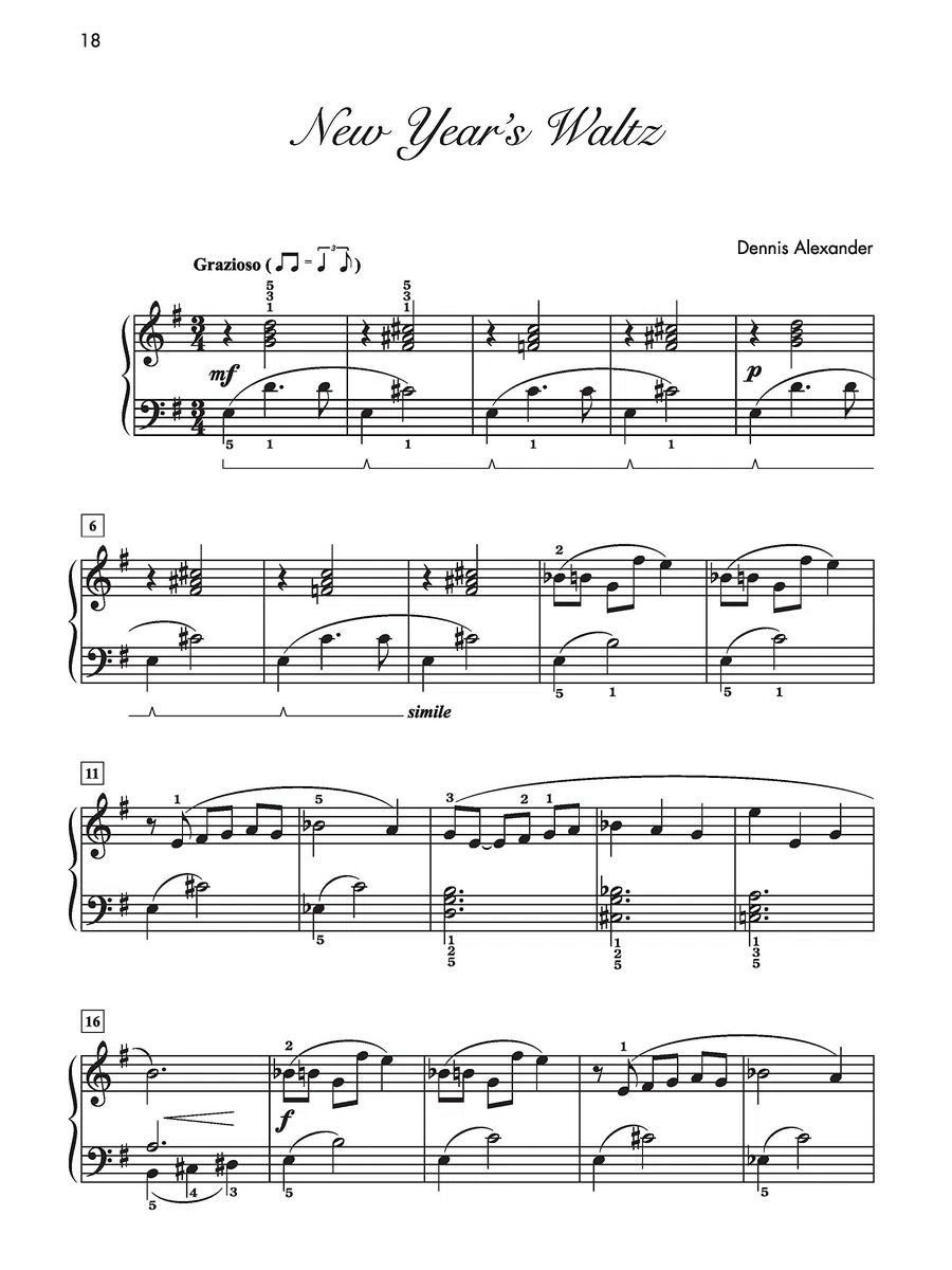 Especially in Jazzy Style: 8 Stylized Solos for Intermediate Pianists