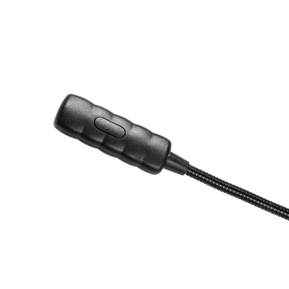 Adam Hall Stands LED 2 ULTRA XLR 3 - Lampada a collo di cigno XLR a 3 poli con 8 COB LED