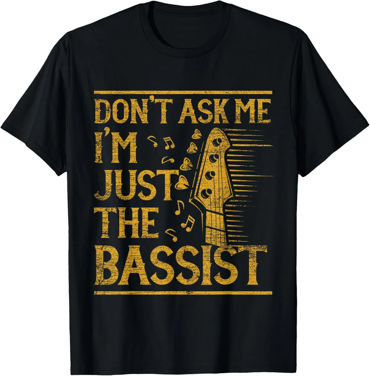 Sono Bassista Idea Regalo Chitarra Basso Maglietta