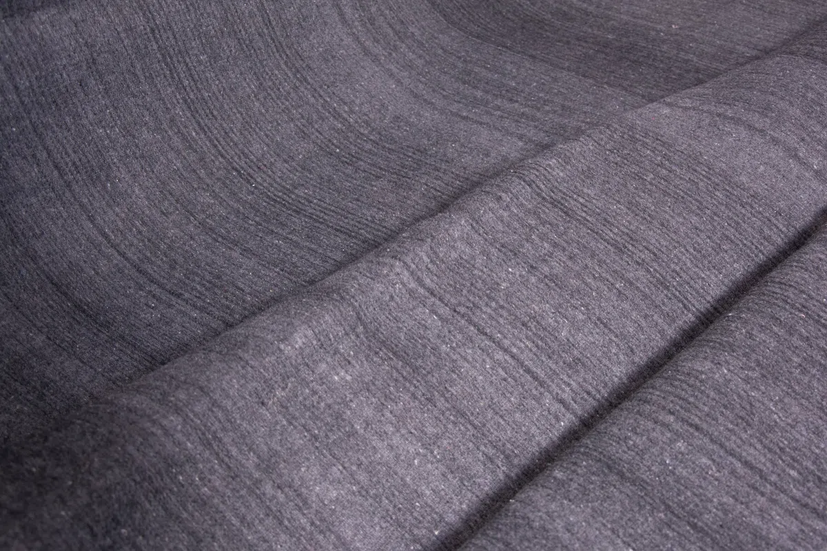Keyhelm - Prato Tessuto Fonoassorbente e Fonoisolante Grigio, 100% PES | Tessuto Oscurante al 100%, 1x1,6 m ad Unità, Altezza Fissa, 600g/m² | Made in Italy