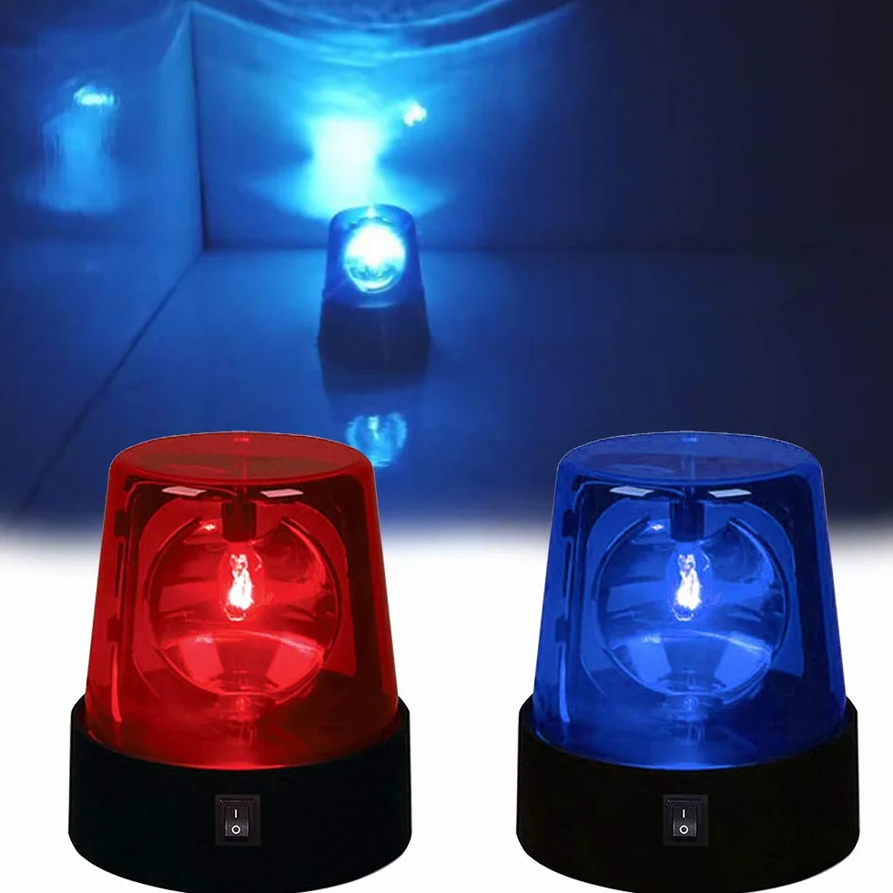 LED Strobe Light, Disco Party Lampada Rotante DJ Lampeggiante Stage Lights Polizia Auto Sirena Strobe Light con Interruttore di Controllo per DJ Show Bar