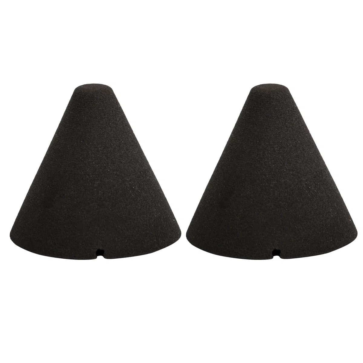 Black Foam Piezo Trigger Cone elettronico sostituzione tamburo 1.38x1.46 Confezione da 2
