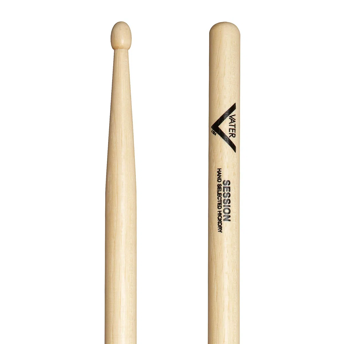 Bacchette di Vater VHSEW - Session Serie di Hickory Americano - Ghianda Punta di legno