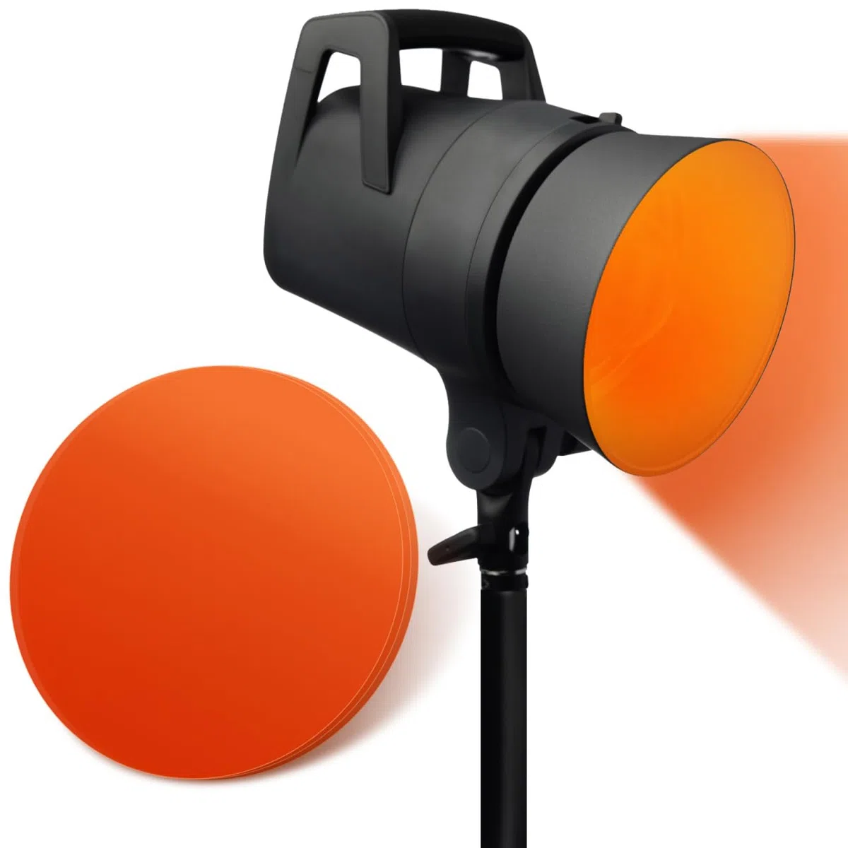 DOITOOL 20 filtri colorati per luci a LED: pellicola adesiva rimovibile da 74 cm per pannelli, convertitori adesivi ambrati caldi per illuminazione ambientale - diffusore di colori fai da te