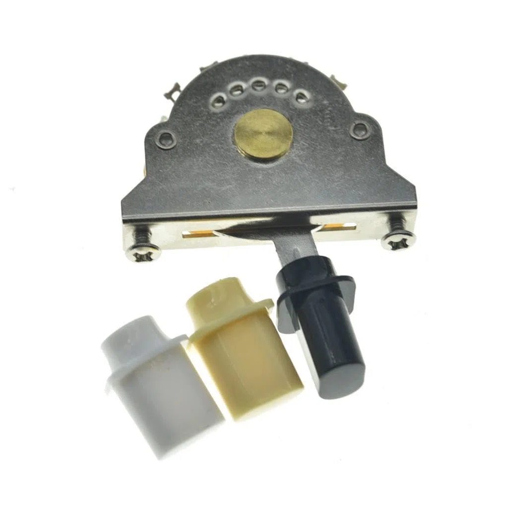 Dopro 4-way Chitarra Lama Interruttore Pickup Selettore Interruttore per ST/Tele/Chitarre Elettriche 3 Punte Top Hat