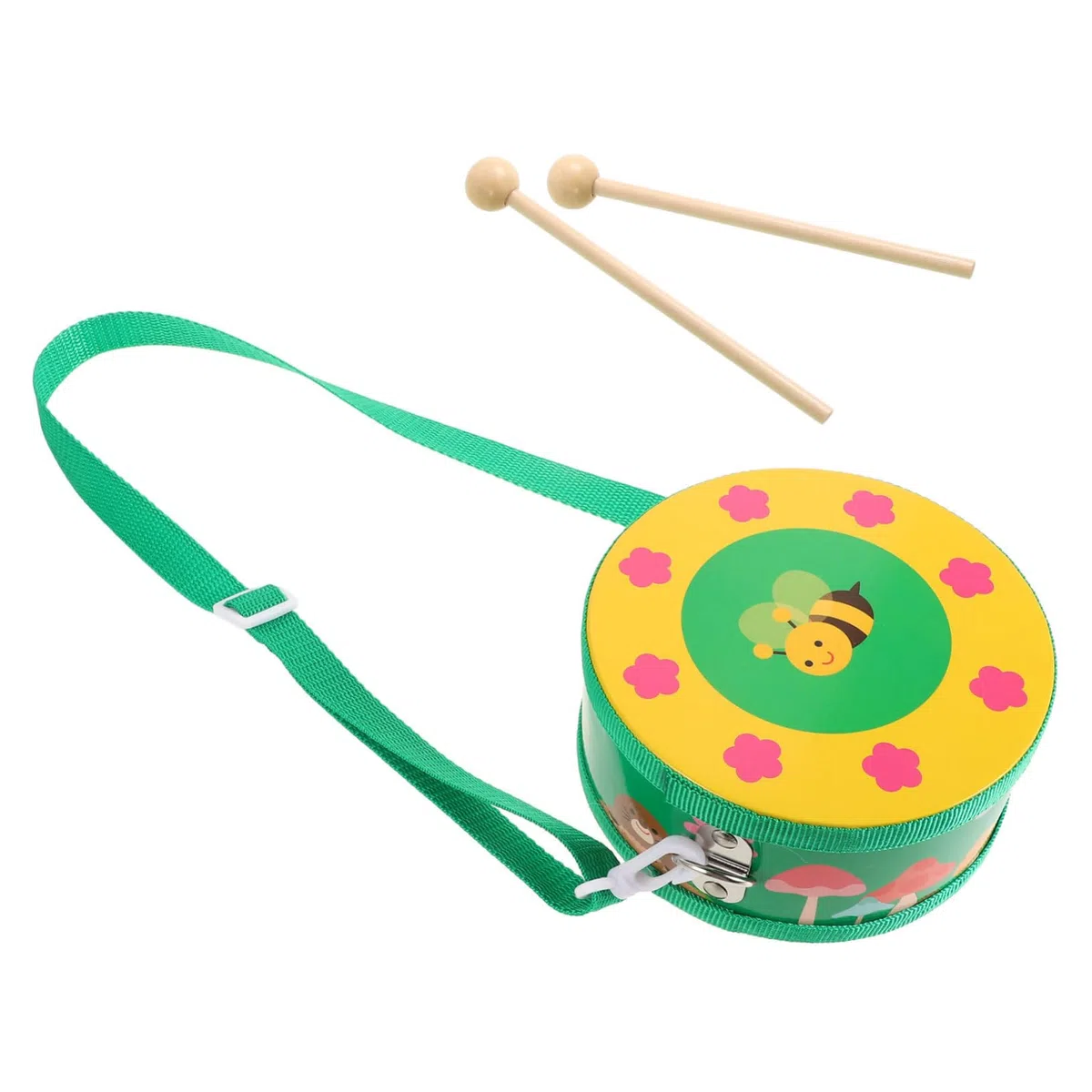 Tamburo A Mano in Legno Per Bambini E Bambine Strumento Musicale Educativo Percussioni Prescolari Per Bambini Piccoli