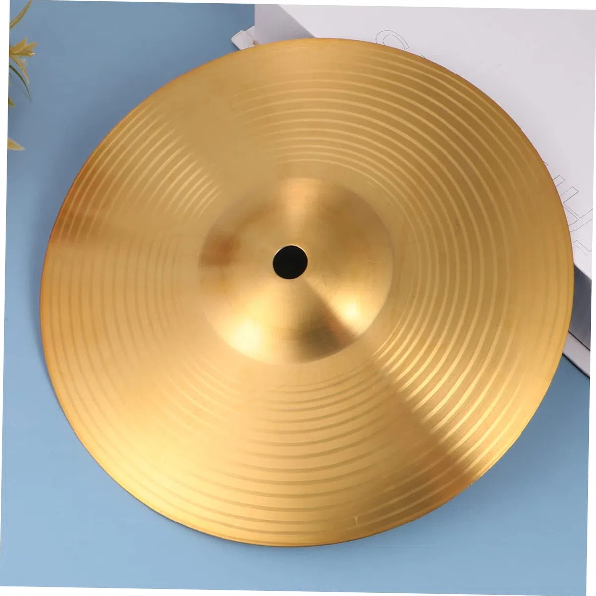 UPKOCH Set di Piatti per Batteria in Ottone, 8 Pollici, Timbro Potente e Durezza Elevata, per Principianti e Musicisti Esperti Nelle Percussioni