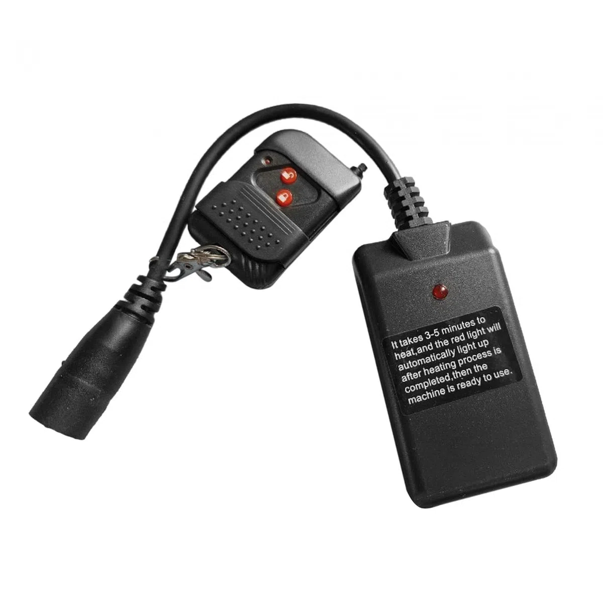 rockible Ricevitore Telecomando 3 Pin per Macchina Del Fumo 400W 900W 1500W