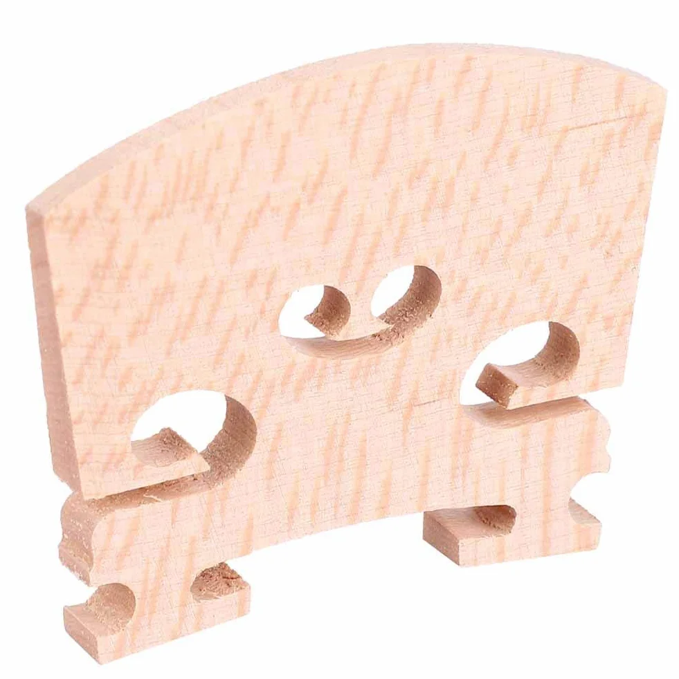 Ponte per violino, 5 pezzi in legno di acero per violino Ponte per violino Parte accessori per violino per 3/4 1/2 1/8 1/4(1/4)