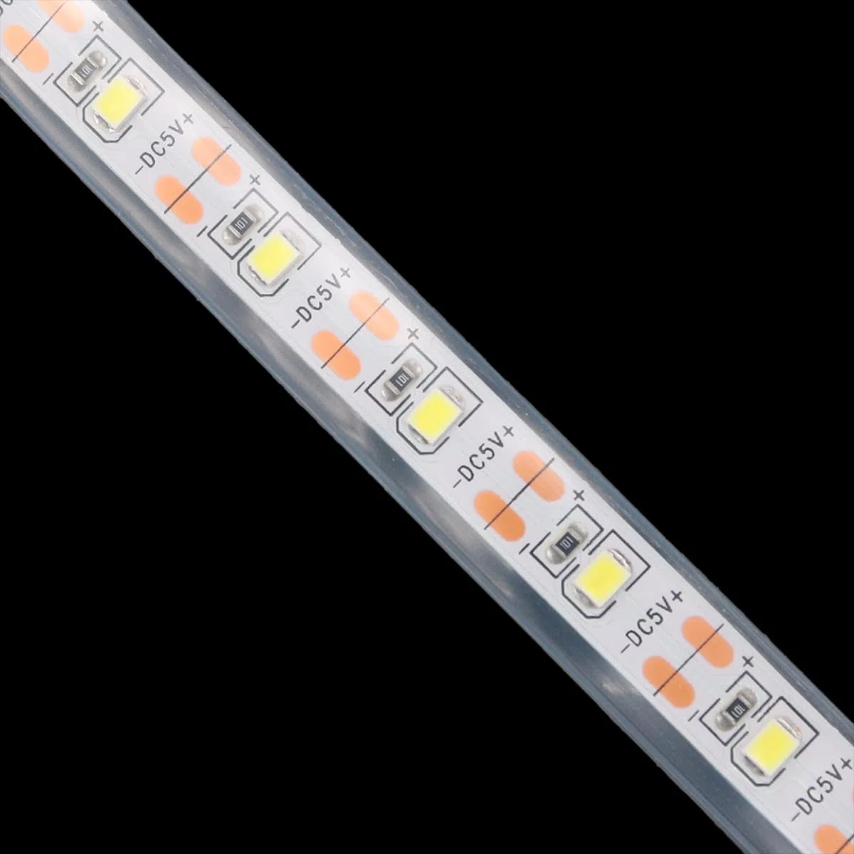 Sassofono Rilevamento Flauto LED Luce di Perdita per Accessorio Strumento con Striscia Luminosa da 50 cm